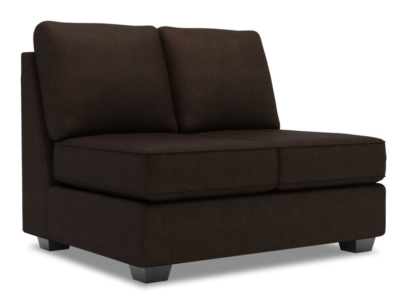 Causeuse sans accoudoirs Roll de la collection Sofa Lab - Luxury Chocolate