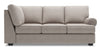 Sofa de droite pour rallonge Roll de la collection Sofa Lab - Pax Slate