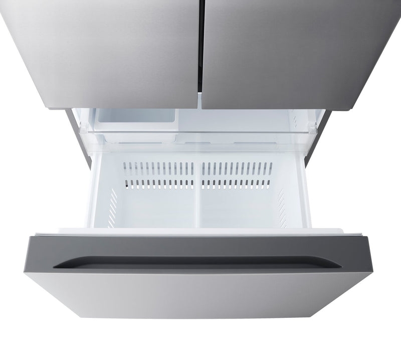 Réfrigérateur LG de 21 pi³ et de 33 po à portes françaises de profondeur comptoir MAXMC - acier inoxydable Smudge-ProofMD - LF21C6200S