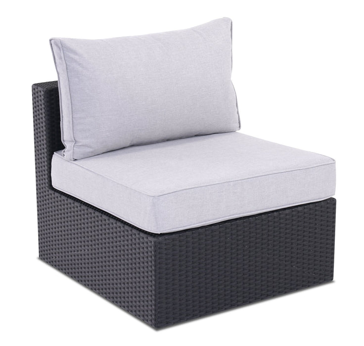 Ensemble Minnesota 6 pièces pour la terrasse - gris