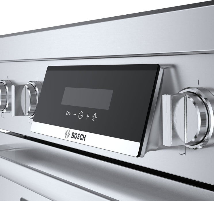 Cuisinière électrique à induction Bosch de série 800 de 3,9 pi3 - HIS8055C
