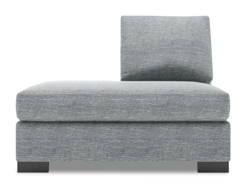 Rallonge pour fauteuil long de gauche Track de la collection Sofa Lab - Luna Pewter
