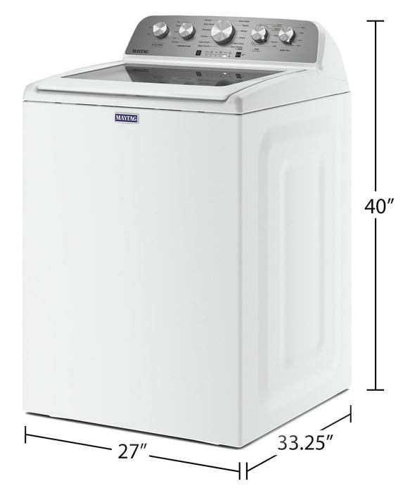 Laveuse Maytag à chargement par le haut de 5,5 pi³ - blanche - MVW5430MW