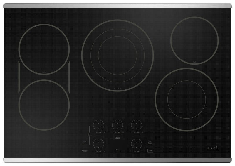 Surface de cuisson électrique Café de 30 po à 5 éléments - acier inoxydable - CEP90302TSS