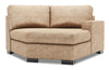 Fauteuil Cuddler de droite Track de la collection Sofa Lab - Luxury Taupe