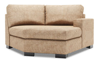  Fauteuil Cuddler de droite Track de la collection Sofa Lab - Luxury Taupe 