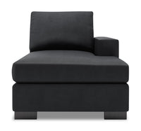  Fauteuil long de gauche Track de la collection Sofa Lab - Pax Pepper 