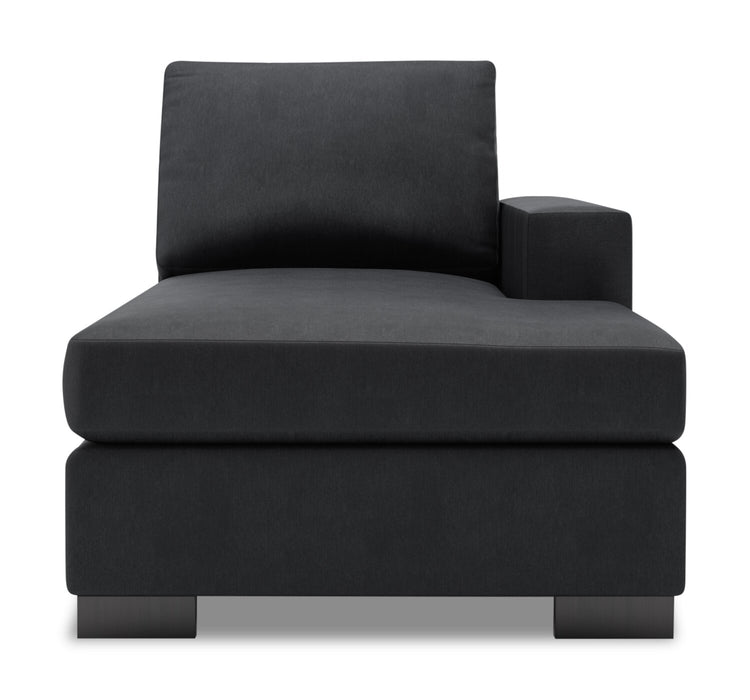 Fauteuil long de gauche Track de la collection Sofa Lab - Pax Pepper