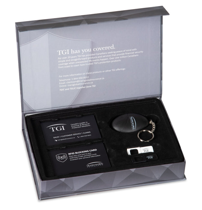 Trousse de sécurité des renseignements personnels et financières de Trans Global Insurance