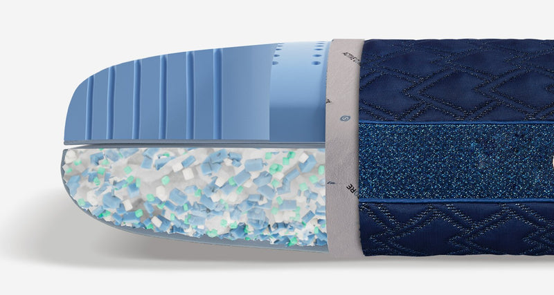 Oreiller haute performance Night Ice 1.0 de BEDGEAR - pour dormeur sur le ventre