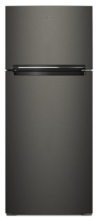  Réfrigérateur Whirlpool de 18 pi³ et de 28 po à congélateur supérieur - acier inoxydable noir - WRT5…