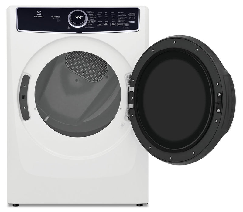 Sécheuse électrique Electrolux de 8 pi³ avec vapeur - blanche - superposable - ELFE763CAW