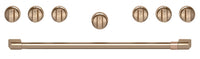 Ensemble de poignées et de boutons Café bronze brossé pour cuisinière de 36 po - CXPR6HKPTBZ