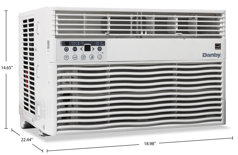 Climatiseur de fenêtre Danby de 12 000 BTU avec connexion sans fil - DAC120EB8WDB