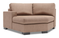  Fauteuil Cuddler de gauche Track de la collection Sofa Lab - Pax Wicker 