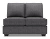 Causeuse sans accoudoirs Roll de la collection Sofa Lab - Luxury Charcoal