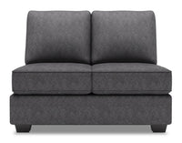  Causeuse sans accoudoirs Roll de la collection Sofa Lab - Luxury Charcoal 