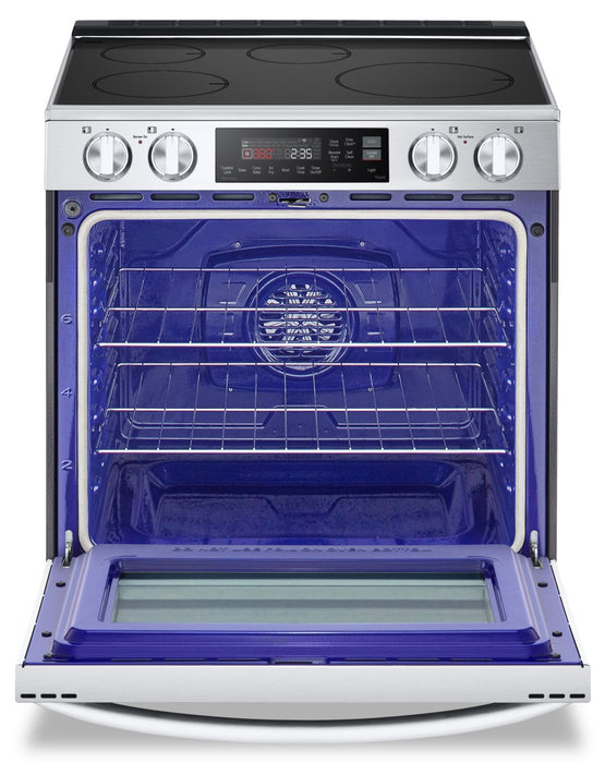 Cuisinière intelligente à induction LG de 6,3 pi³ avec friture à air et convection ProBake ConvectionMD - acier inoxydable Smudge-ProofMD - LSIL6334F