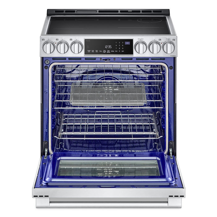 Cuisinière intelligente à induction LG Studio de 6,3 pi³ avec hublot InstaViewMD et friture à air - acier inoxydable Smudge-ProofMD - LSIS6338F