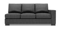 Sofa-lit de droite Track de la collection Sofa Lab - Luxury Charcoal