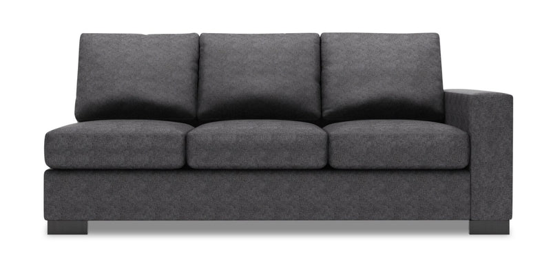 Sofa-lit de droite Track de la collection Sofa Lab - Luxury Charcoal