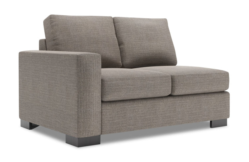 Causeuse de gauche Track de la collection Sofa Lab - Luna Smoke