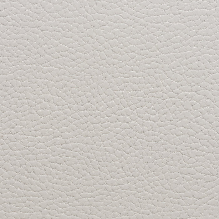 Fauteuil Addison de 42 po fabriqué au Canada en tissu d’apparence cuir avec coussin de siège amovible et capitonnage - beige