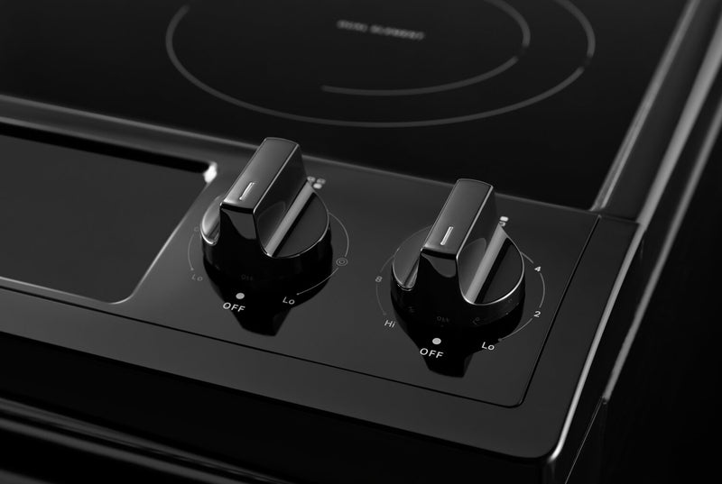 Cuisinière électrique Whirlpool de 4,8 pi³ avec autonettoyage - noire - YWEE515S0LB