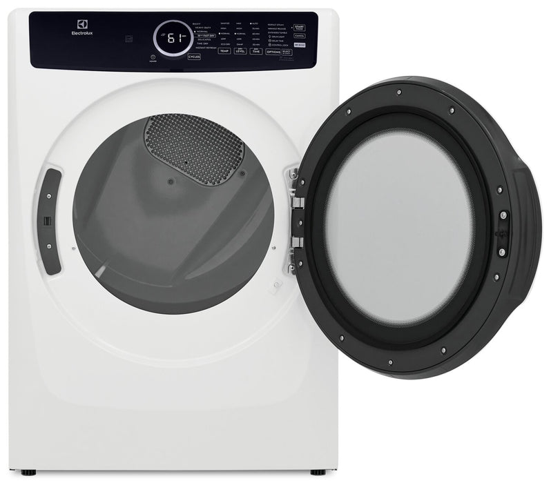 Sécheuse électrique Electrolux de 8 pi³ avec vapeur - blanche - superposable - ELFE743CAW