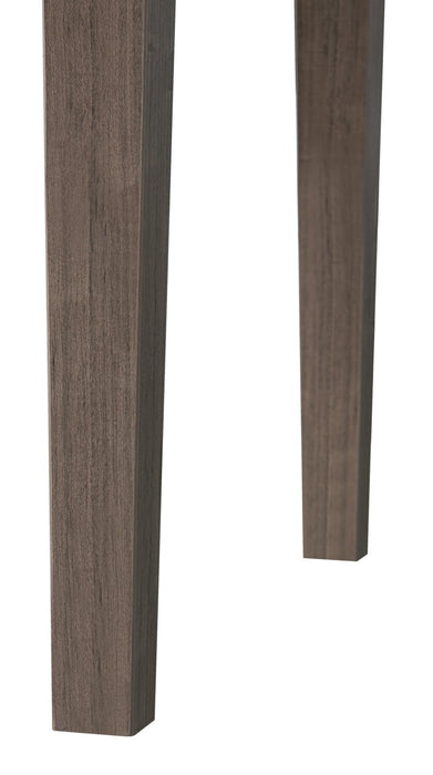 Bureau réversible Jude de 55 po à 3 tiroirs avec armoire - noisette 