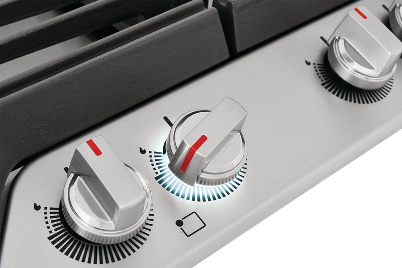 Surface de cuisson à gaz Frigidaire Gallery de 30 po à 4 éléments - acier inoxydable - GCCG3046AS