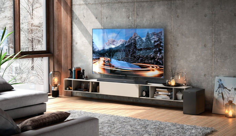 Barre de son à 3.1.2 canaux PHILLIPS avec Bluetooth, DolbyMD Digital et caisson d’extrêmes graves sans fil (TAB8905/37)