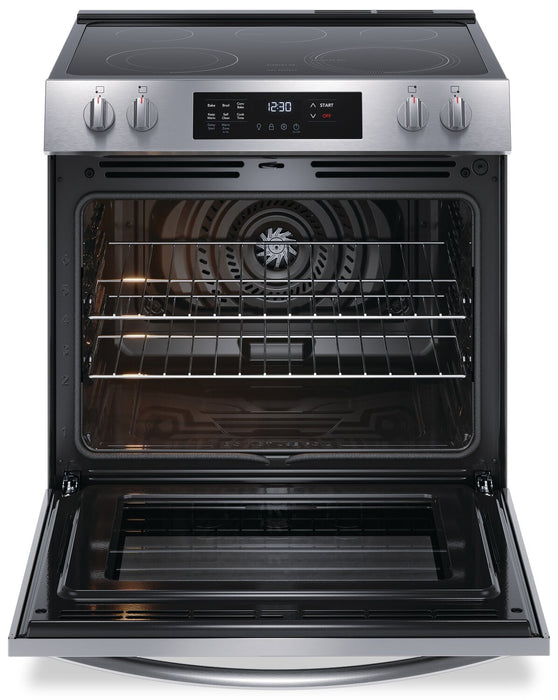Cuisinière électrique Frigidaire de 5,3 pi³ avec élément EvenTempMC et cuisson par convection - acier inoxydable - FCFE308CAS
