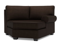  Fauteuil Cuddler de droite Roll de la collection Sofa Lab - Luxury Chocolate 