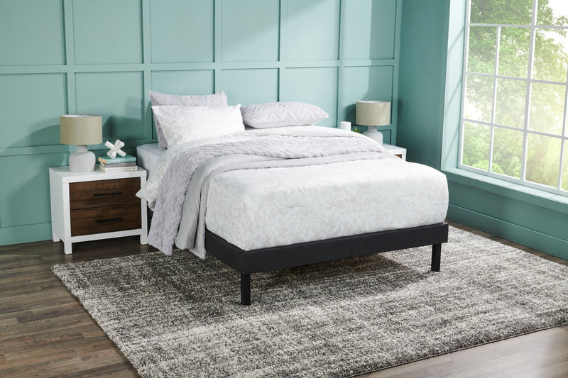 Base plateforme Breeze pour grand lit - noir