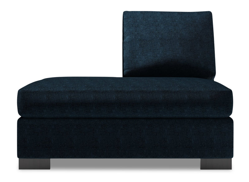 Rallonge pour fauteuil long de gauche Track de la collection Sofa Lab - Luxury Indigo