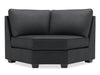 Fauteuil courbé en coin Roll de la collection Sofa Lab - Pax Pepper