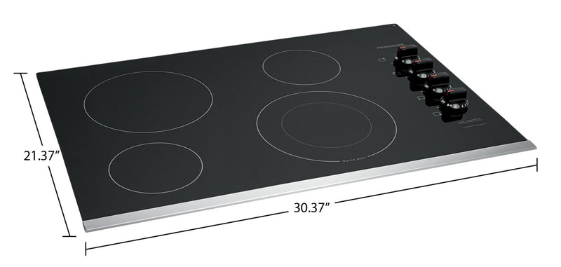 Surface de cuisson électrique Frigidaire de 30 po à 4 éléments - acier inoxydable - FFEC3025US