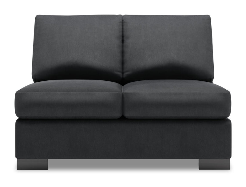 Causeuse sans accoudoirs Track de la collection Sofa Lab - Pax Pepper