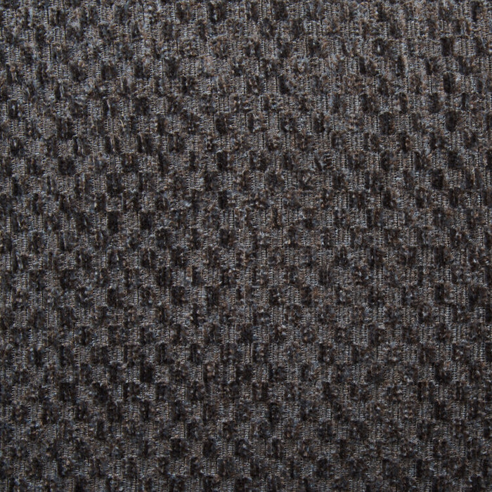 Sofa sectionnel de droite Morty 2 pièces fabriqué au Canada en tissu de chenille avec coussins décoratifs - gris