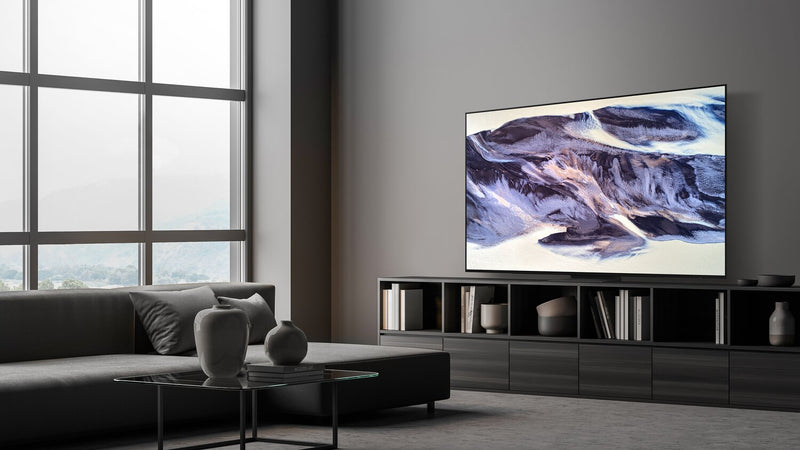 Téléviseur intelligent DELO Samsung UHD 4Kde 55 po à 120 Hz avec HDR10+ et Dolby AtmosMD (QN55S90DAFXZC)