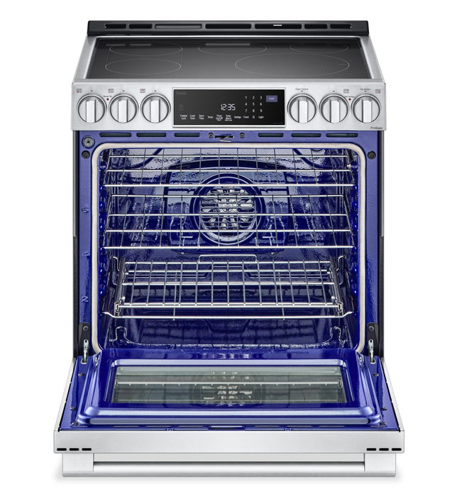 Cuisinière intelligente électrique LG Studio de 6,3 pi³ avec friture à air et convection ProBake ConvectionMD - acier inoxydable Smudge-ProofMD - LSES6338F