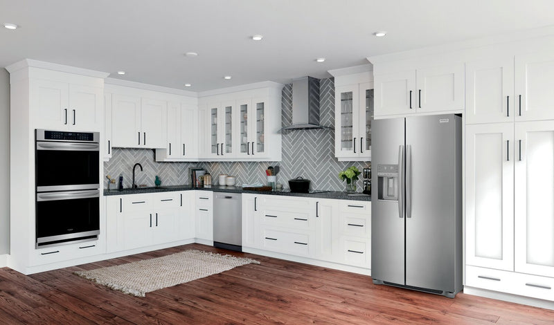 Réfrigérateur Frigidaire Gallery de 25,6 pi³ et de 36,1 po de profondeur standard à compartiments juxtaposés - acier inoxydable Smudge-ProofMD - GRSS2652AF