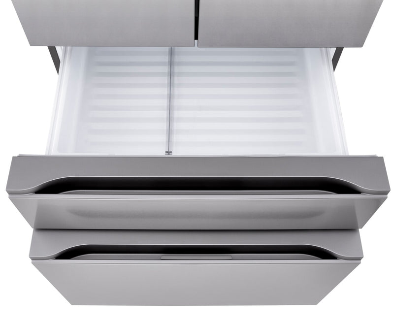 Réfrigérateur LG de 30 pi³ et de 36 po à portes françaises - acier inoxydable Smudge-ProofMD - LF30S8210S