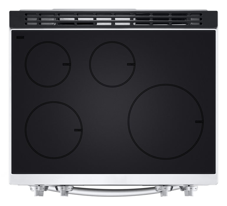 Cuisinière intelligente à induction LG de 6,3 pi³ avec friture à air et convection ProBake ConvectionMD - acier inoxydable Smudge-ProofMD - LSIL6334F