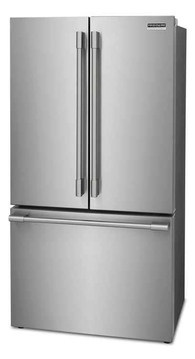 Réfrigérateur Frigidaire Professional de 23,3 pi³ et de 36 po de profondeur comptoir à portes françaises - acier inoxydable Smudge-ProofMD - PRFG2383AF