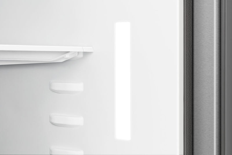 Réfrigérateur Hisense de 22,1 pi³ et de 31,3 po à portes françaises - acier inoxydable - RF22B3FSE