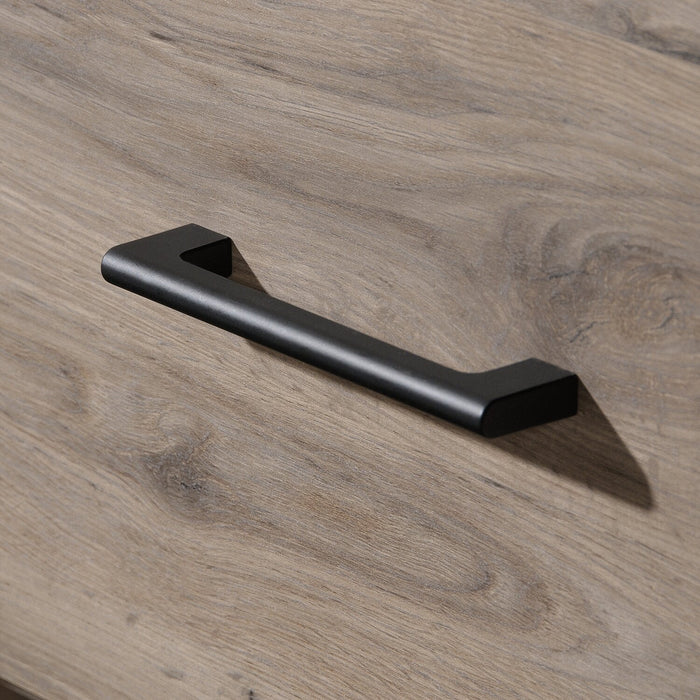 Bureau en forme de L Erick de 58,66 po avec tiroir - chêne Laurel 