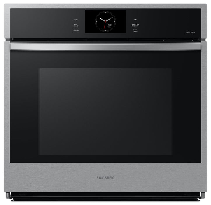 Four mural simple électrique Samsung de 5,1 pi³ et de 30 po avec cuisson à la vapeur et Air Sous Vide - acier inoxydable - NV51CG600SSRAA
