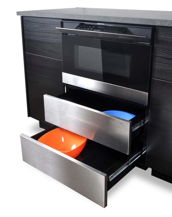 Piédestal pour tiroir four à micro-ondes sous le comptoir Sharp de 24 pouces - SKMD24U0ES